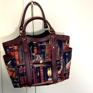 The Bradford Exchange Charles Wysocki Classic Cat Tails Women's Polyester Tote